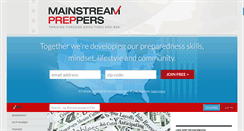 Desktop Screenshot of mainstreampreppers.com